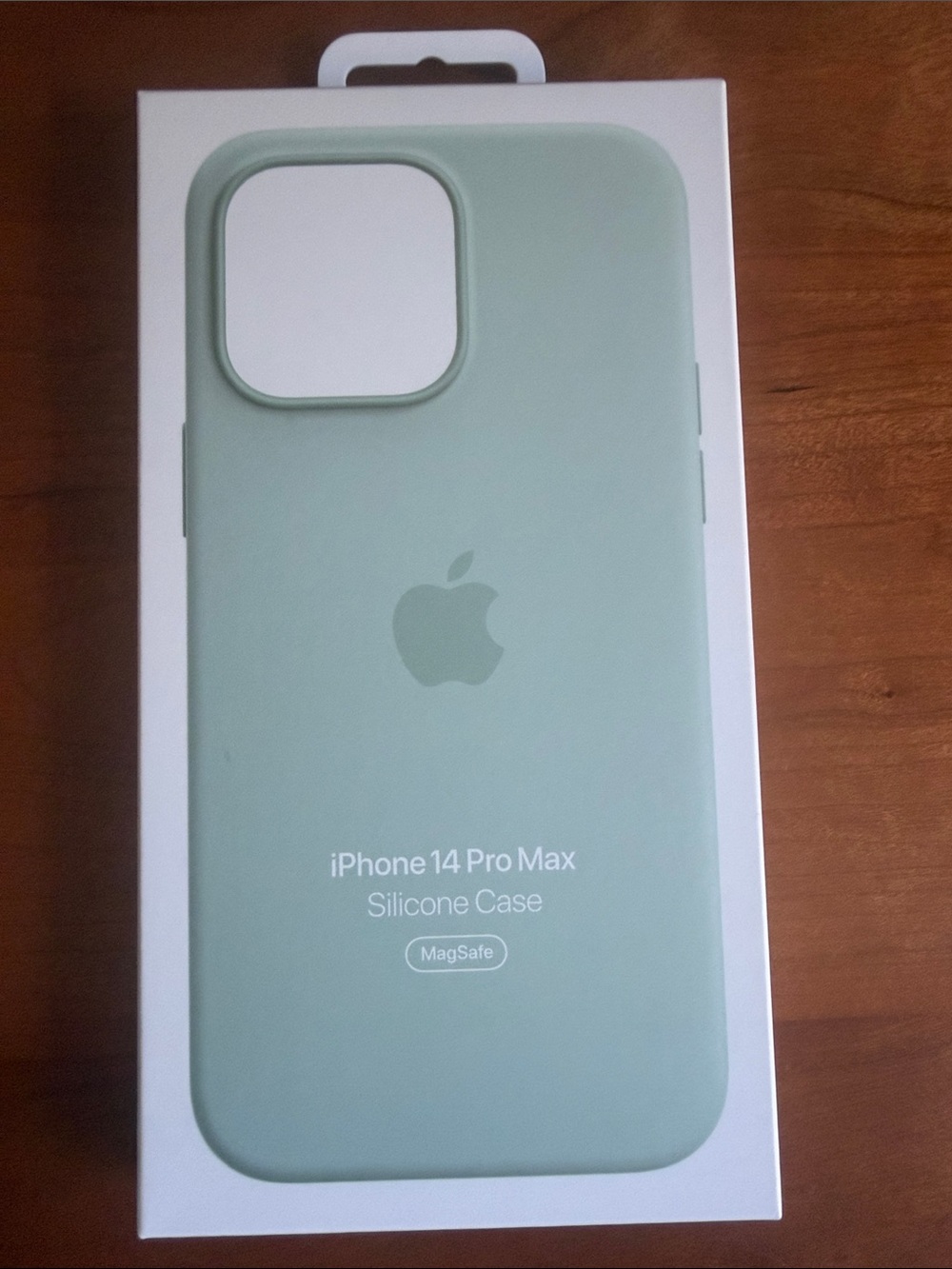 Apple iPhone 14 Pro Max Silicone Case - Mint Green
